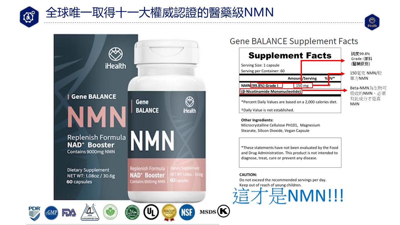 NMN的成份标示怎么看?