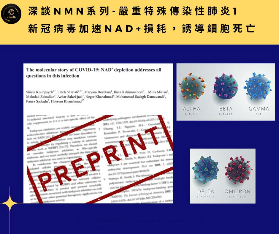 《深谈NMN系列-严重特殊传染性肺炎1》 – 新冠病毒加速NAD+损耗，诱导细胞死亡