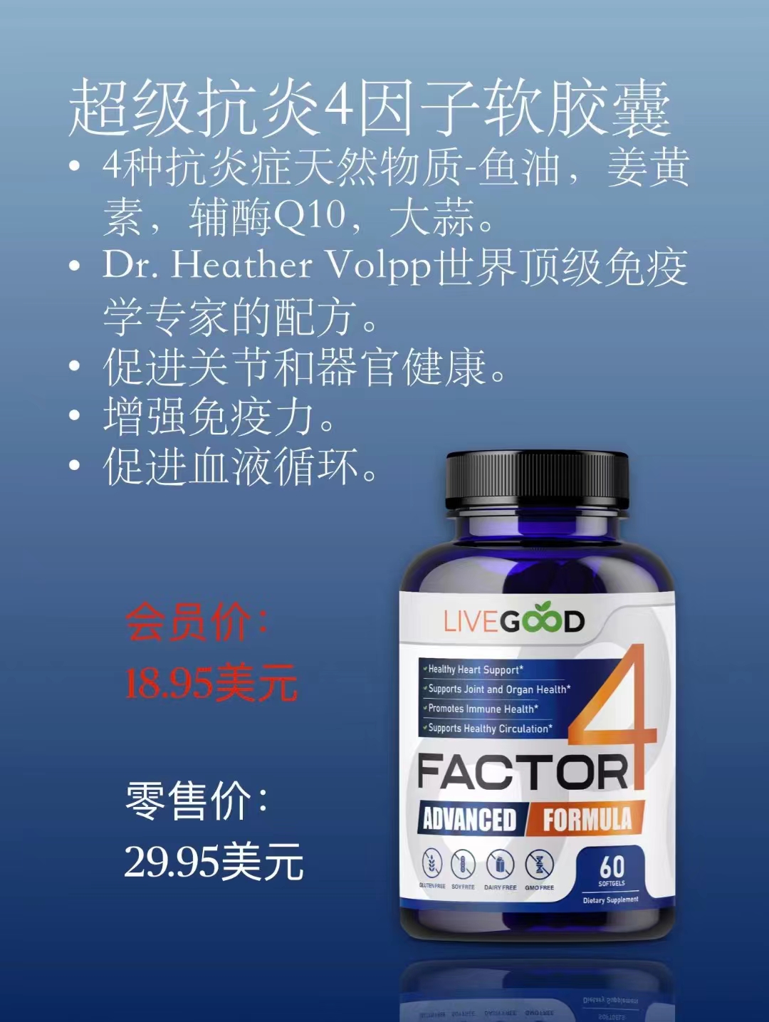 【产品介绍】FACTOR4 – 先进的炎症管理