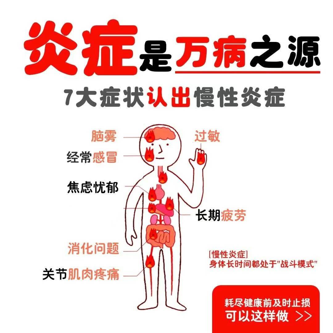 炎症是万病之源: 慢性炎症，注意啦，别让它悄悄害你