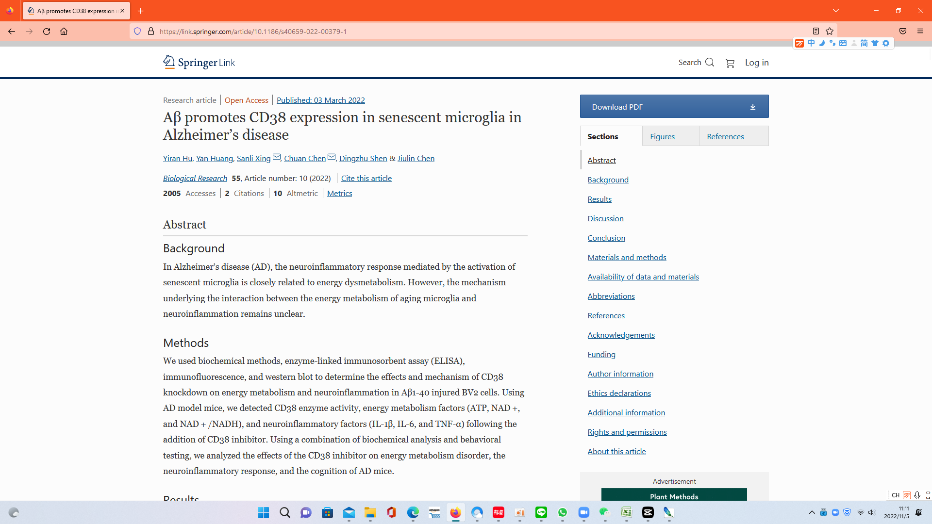 Researchers Show NMN Improves Cognitive Deficits in Alzheimer’s